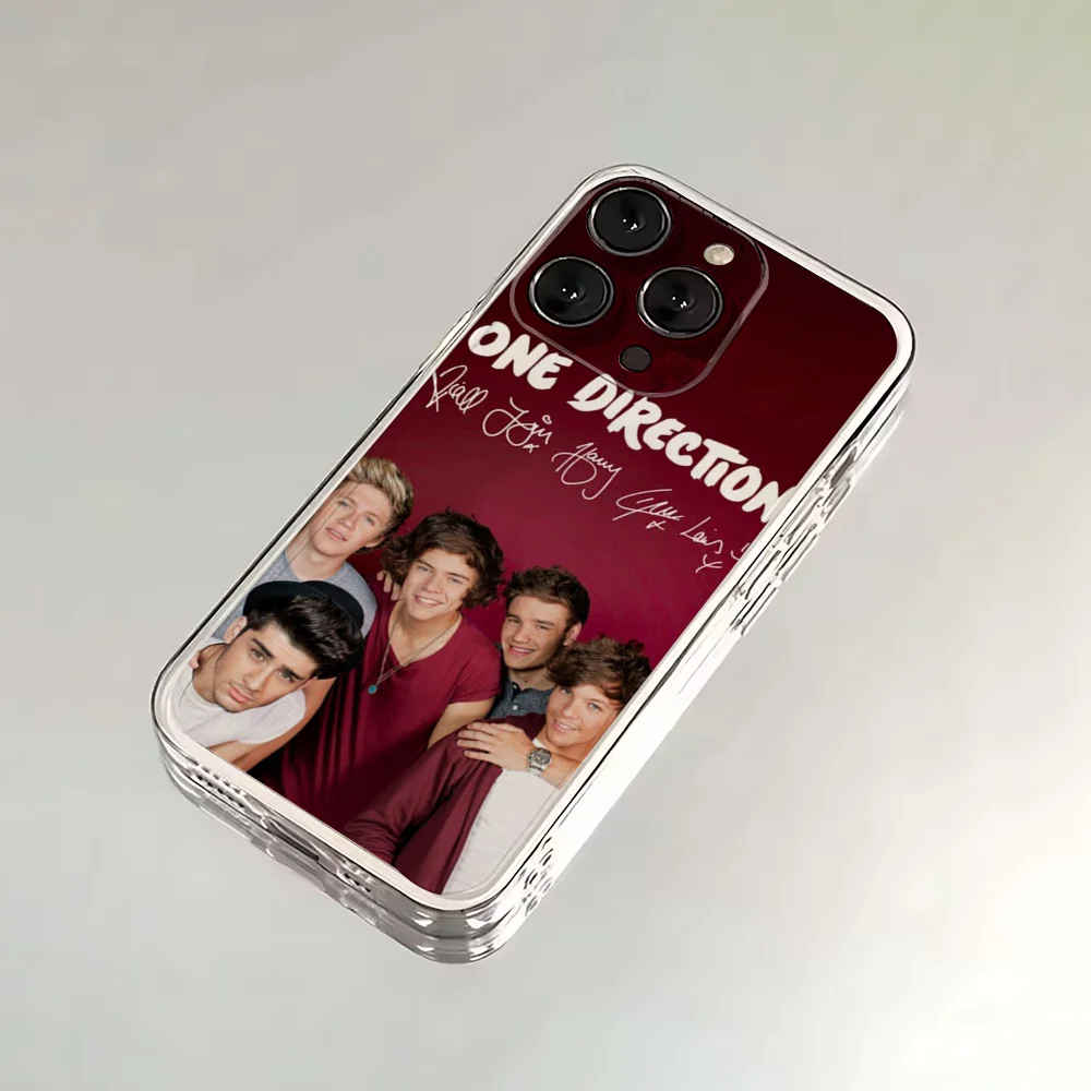 One D-Direction-ES  Phone Case For iPhone 16,15,14,13,12,11 Plus,Pro,Max,XR,XS,X,7,8 SE,Mini Transparent Silicone Soft - view 5