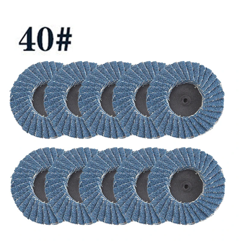 30 pcs/pacote 2 polegadas 50mm torque areia disco polimento ferramentas torque lixar prato p40 p60 p80