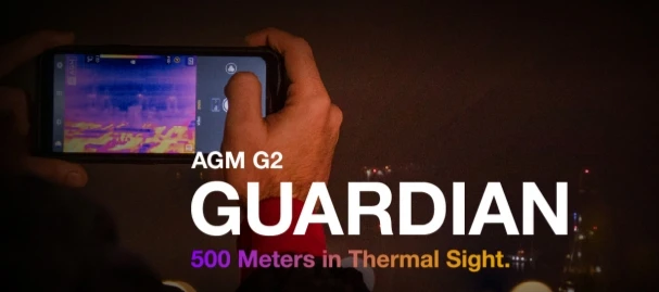 AGM G2 Guardian, CPU Qualcomm QCM6490 FNC [5G Global Frequency Band] The World's First Smartphone That Supports Thermal Imaging