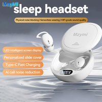 MZYMI M73 TWS Sleep Wireless Earbuds Bluetooth5.4 In Ear Stereo Hidden Earphones Noise Cancelling Headphones With Mic