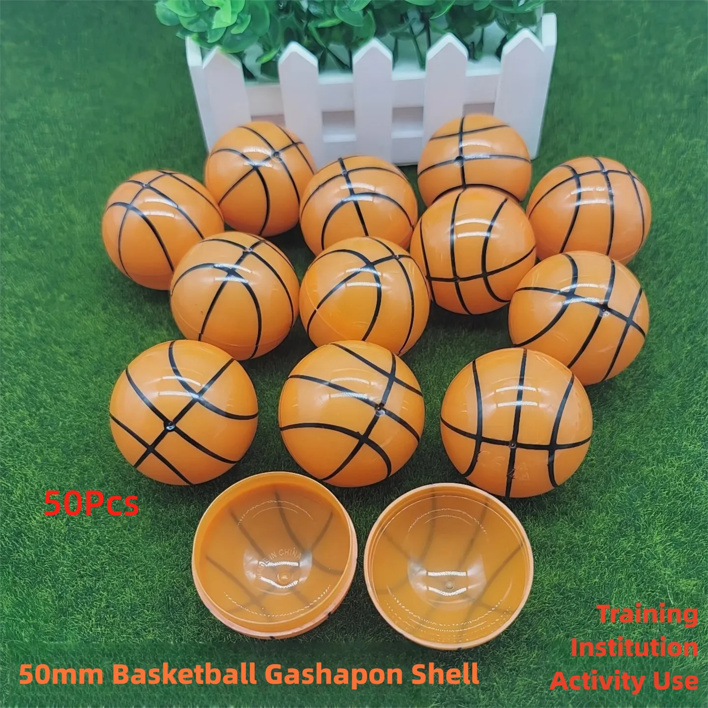 50Pcs 50mm Twisted Egg Ball Open Lucky Ball Football Training Institution Annual Meeting Event Exhibition Small Props