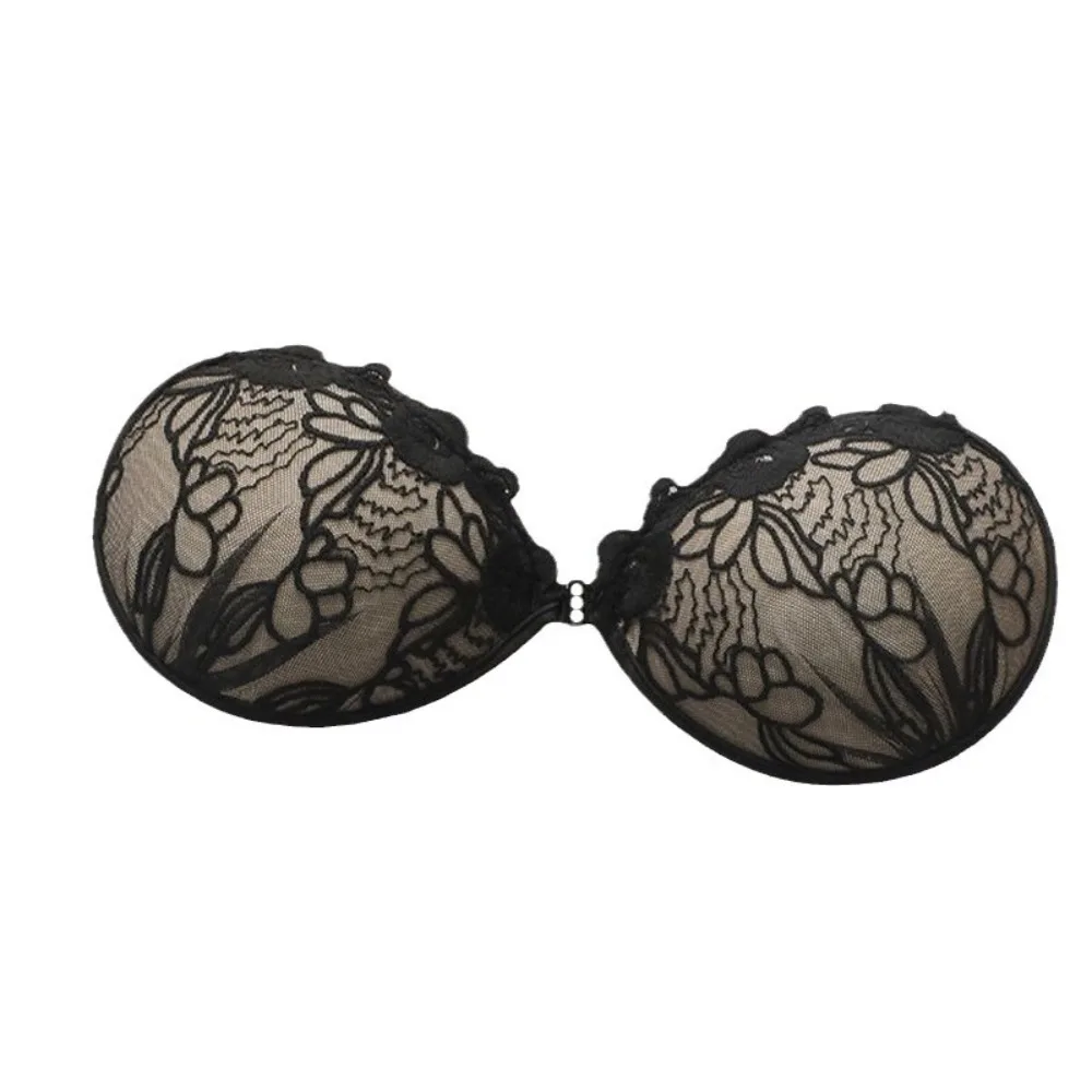 

New 3cm Thickened Lace Bra Palm-Shaped Silicone Reusable Chest Patch Self-Adhesive Invisible Bra Pad Women