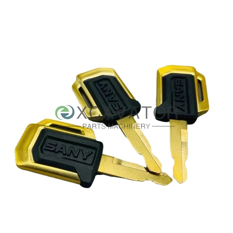 For Sany 55 60 75 135 215 Excavator Original New Local Tyrant Gold Key Door Opening Ignition Key