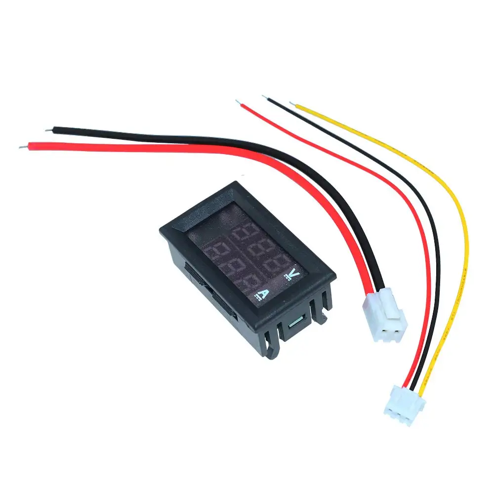 DC 0-100V Digital Voltmeter Ammeter 10A 50A 100A Voltage Current Meter Detector Tester 0.28