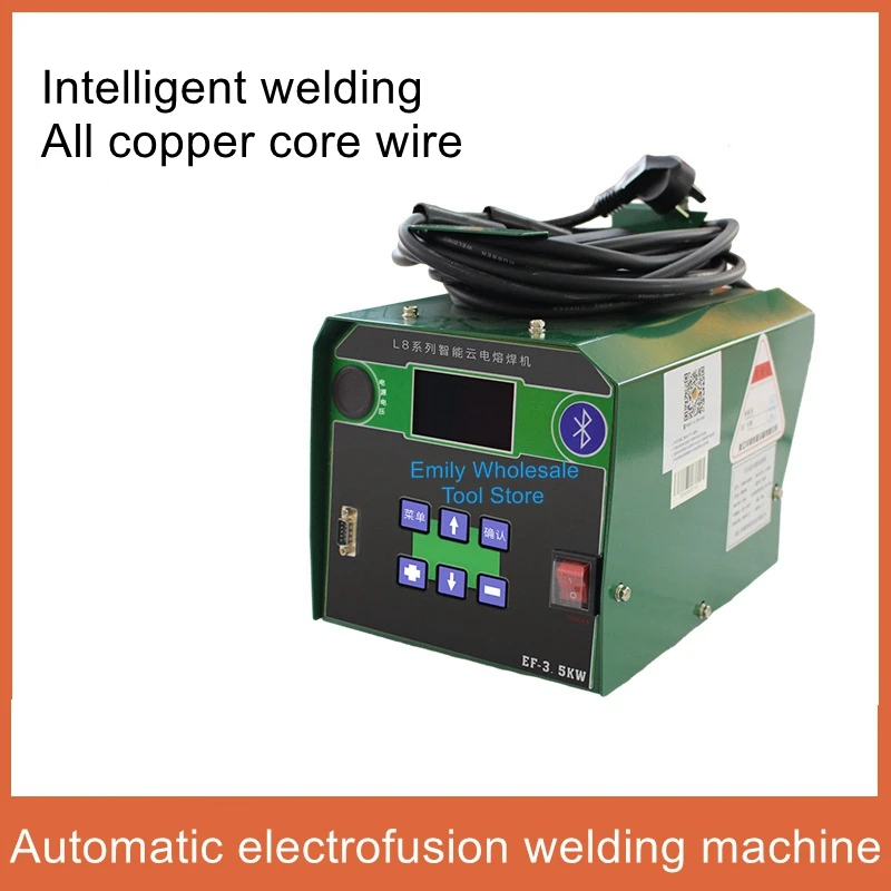 Gas series PE electrofusion welding machine wire mesh skeleton pipe automatic welding machine electrofusion pipe fittings