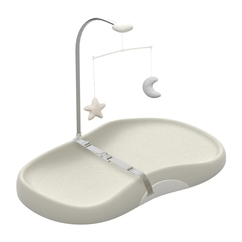 Afbeelding 7: Babyfond Draagbare Baby Luiertafel, Geïntegreerd Verzorgingsstation met Polyurethaan Bekleding, Afneembaar Kussen