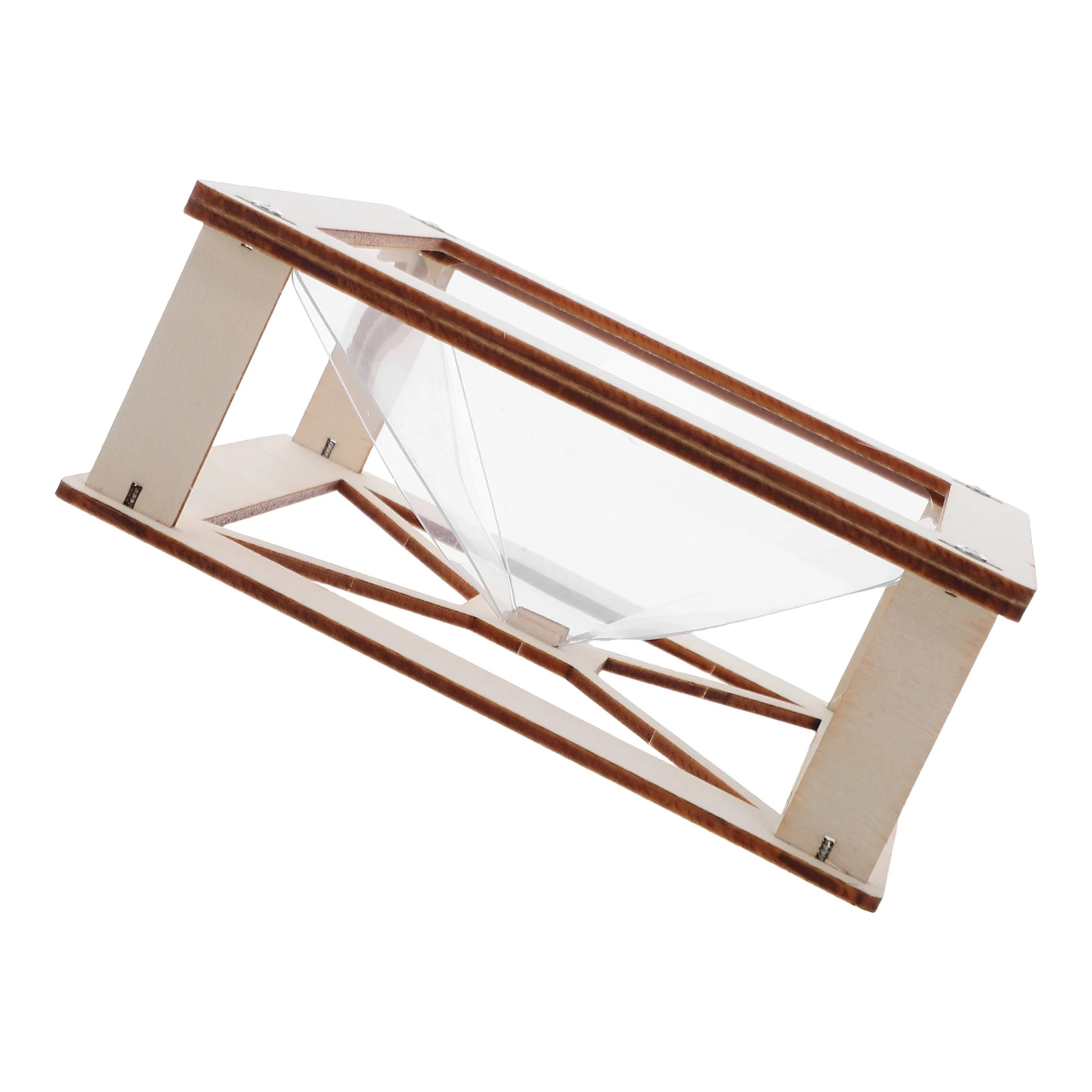 6 مجموعات DIY جهاز عرض ثلاثي الأبعاد للهواتف الذكية ثلاثية الأبعاد عرض الهرم حامل تعلم العلوم التفاعلية مجموعة تعليمية للأطفال