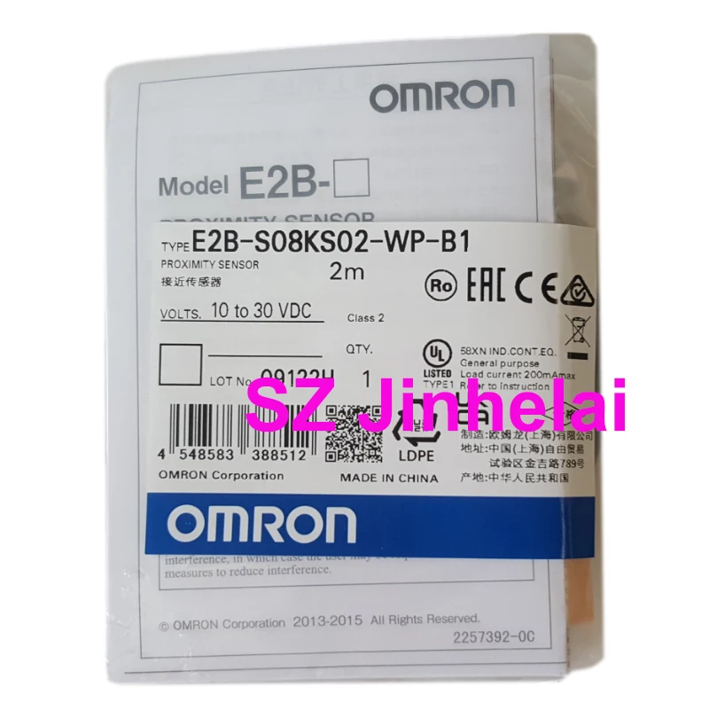 Authentic Original OMRON 2M Popular Mini Photoelectric Proximity Sensor Switch E2B-S08KS02-WP-B1 E2B-S08LS02-WP-B1 C1 C2 B2