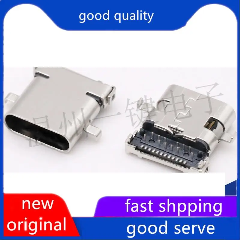 

10 шт. оригинальная новая 3.1 USB Type C 24P раковина передняя вставка задняя монтажная материнская пластина конец однослойный длинный корпус 10.00