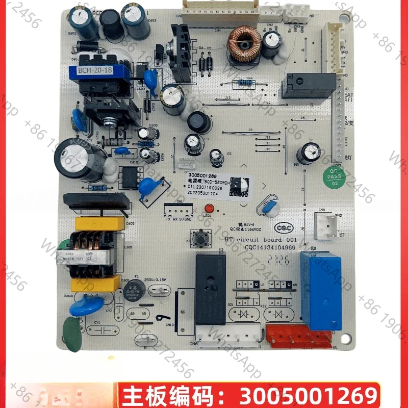 Computerized display control board for Double Door Refrigerator BCD-560WDH/WPG 3005001185