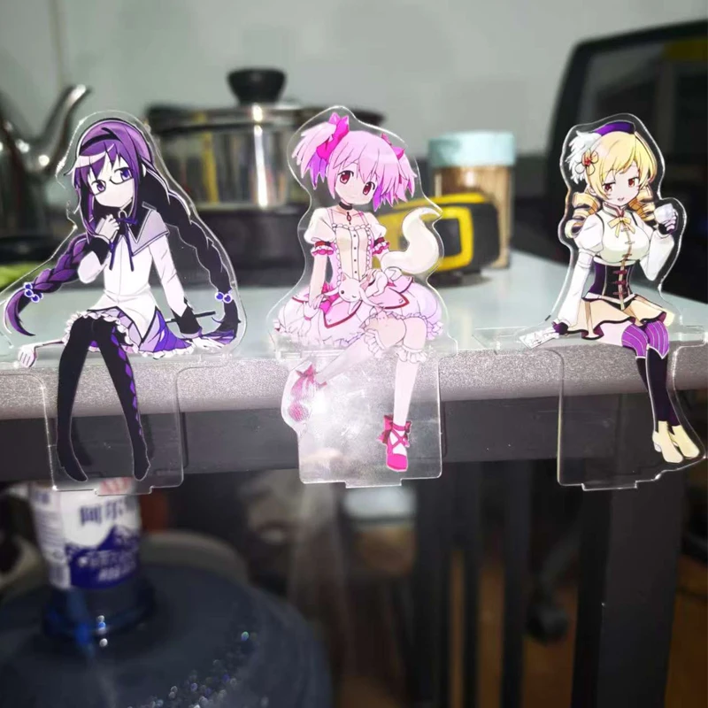 3Pcs/Set Sitting Acrylic Stand Cute Anime peripheral Boy girl holiday gift