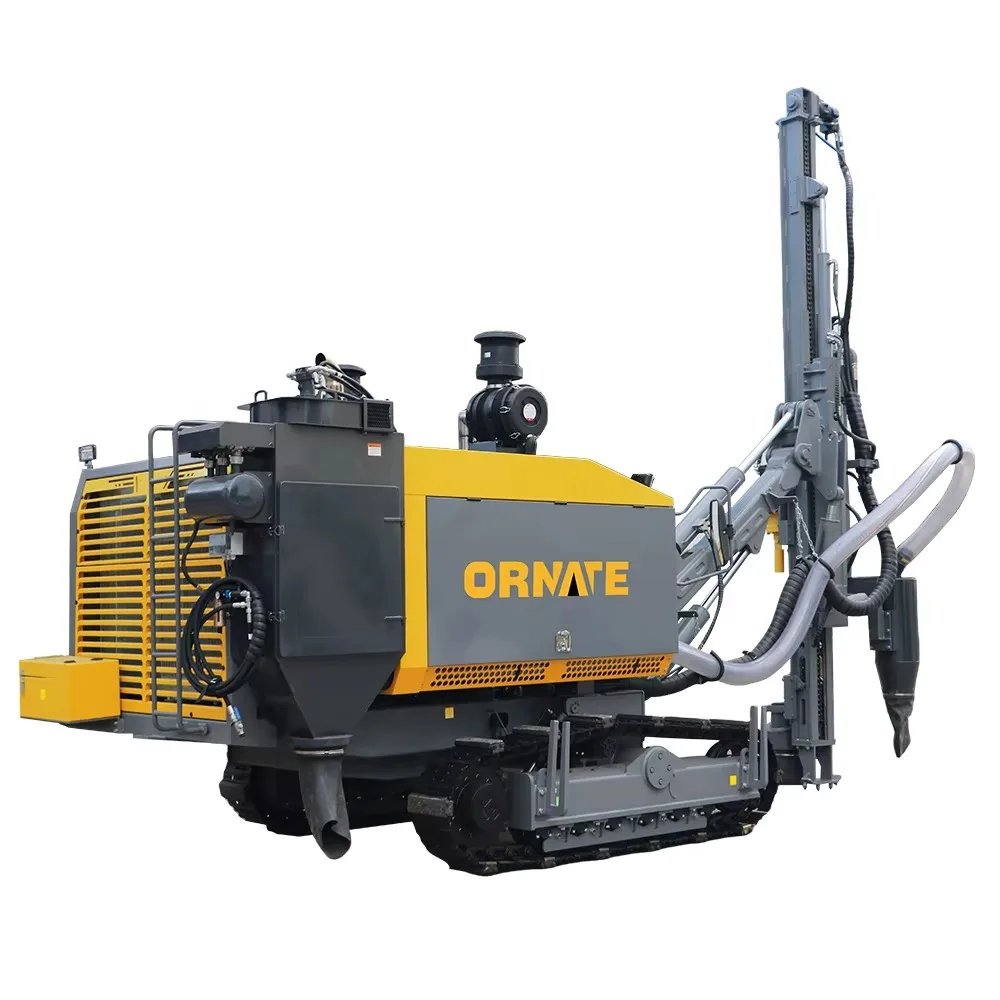 Water Well Drilling Rig Air Compressor Diesel Powered 8-35bar High Pressure Screw Compressor for Mining Construction Use