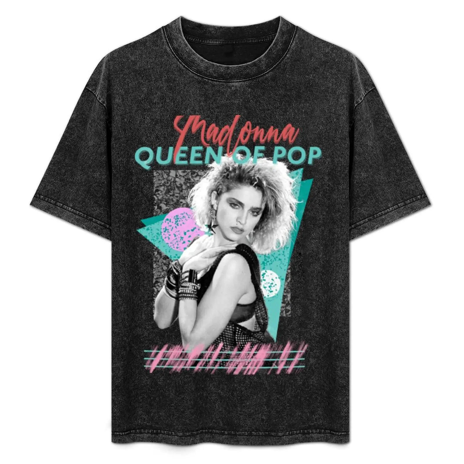 Camiseta esencial Madona Rovel con gráfico clásico y manga corta