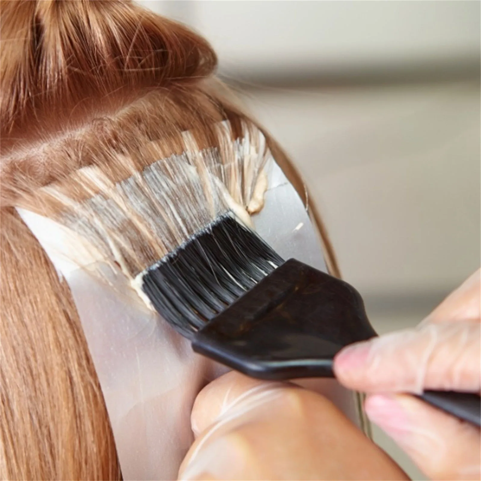 Juego de 12 piezas para teñir el cabello, cuenco para teñir el cabello, cepillo agitador para blanquear el cabello, herramientas de tinte para el hogar, Salón DIY