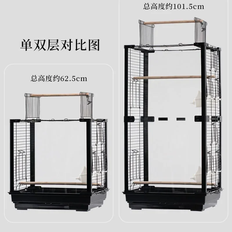 Chinchilla Bunny Bird Cage Balcony Rabbit Nest Breeding Box Hamster Bird Cage Carrier Accesorios Para Jaulas Bird Accessories