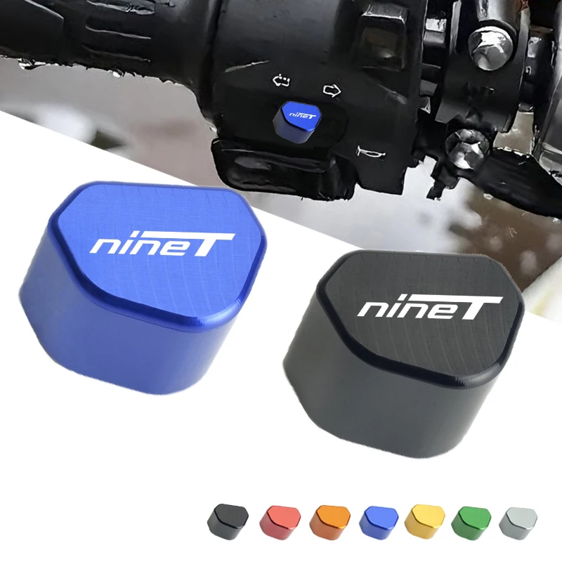 

CNC Aluminum Motorcycle Switch Button Turn Signal Switch Key Cap For BMW RNINET R NINET Rnine T R nine T 2017-2025 Accessories