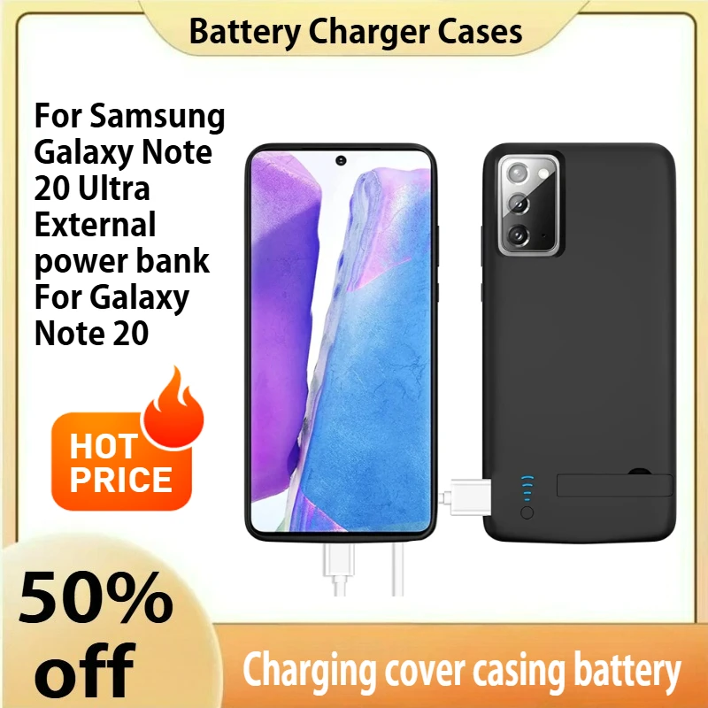 

Battery Case For Samsung Galaxy Note 20 Ultra External power bank For Galaxy Note 20 Charging cover casing battery case