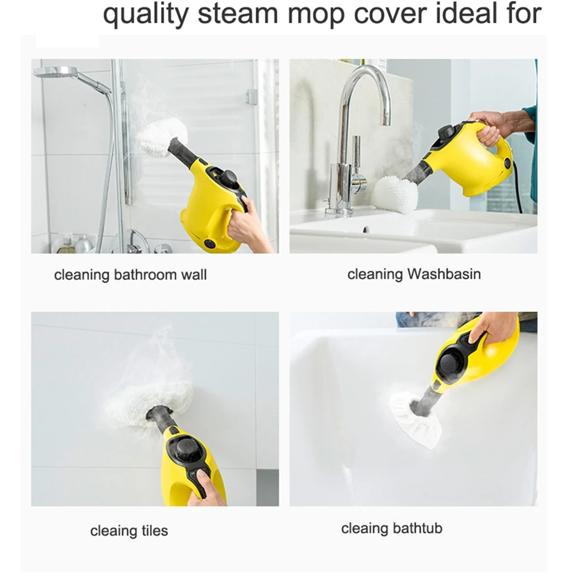 Y31A Suitable for Steam Cleaners SC1, SC2, SC3, SC4, SC5 Accessories Includes Nozzle, Brush and Cloth