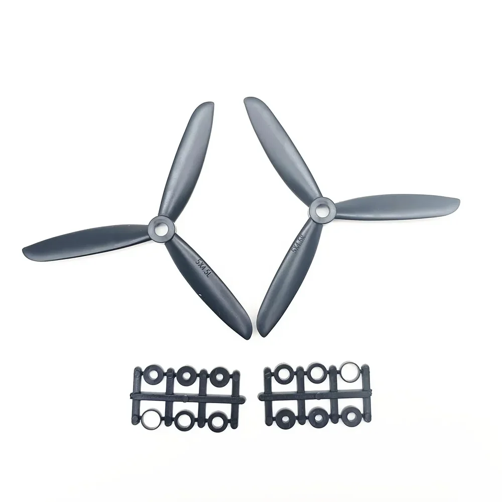 2/4Pcs Prop 5030 5045 6030 6045 6x4.5 Black 3-blade Propeller Props CW CCW For 250 FPV Racing Quadcopter ZMR210