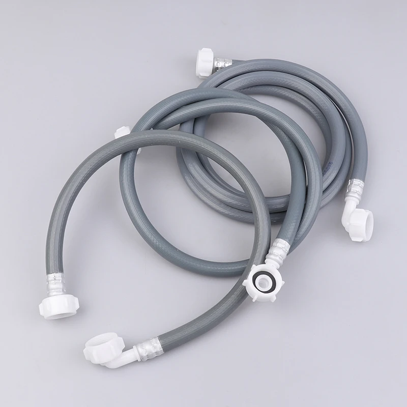**Washing Machine Dishwasher Inlet Pipe Water Feed Fill Hose With 90 Degree Bend Water Inlet Connection Replacement Water Pipe