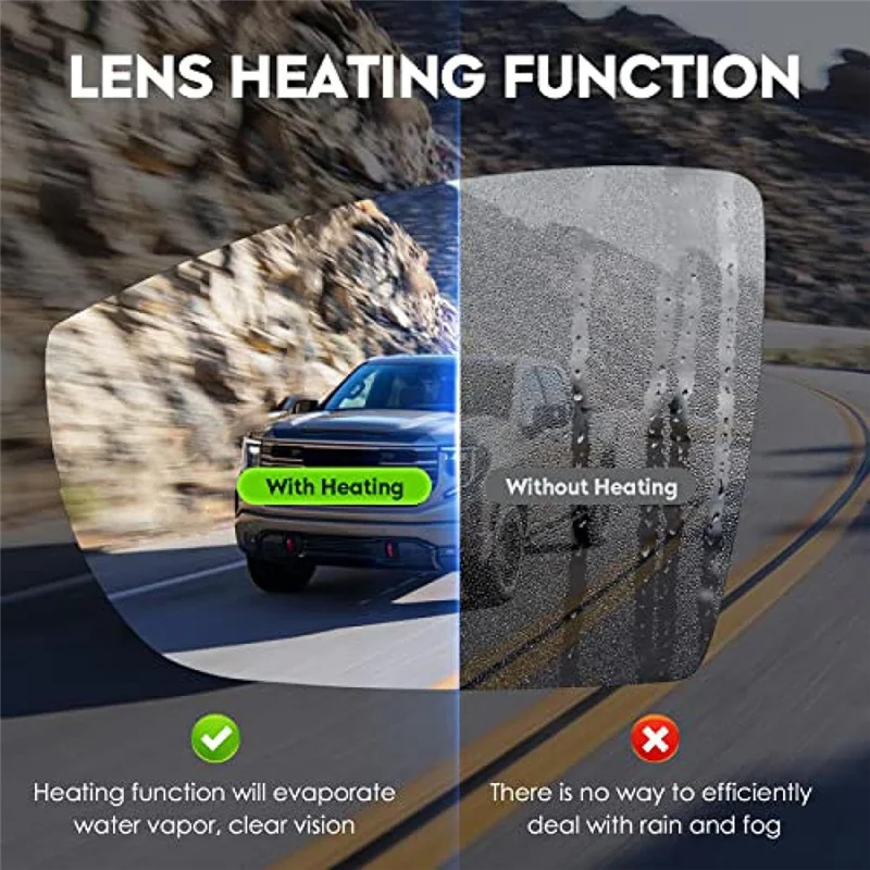 

Car Rear View Mirror Lens Glass With Heated For Infiniti EX35 EX37 FX35 FX37 QX50 QX70 96365-1AA0B 96366-1AA0B