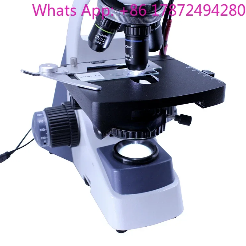 

Digital Binocular Microscope with Adjustable Light Source for Laboratory Use