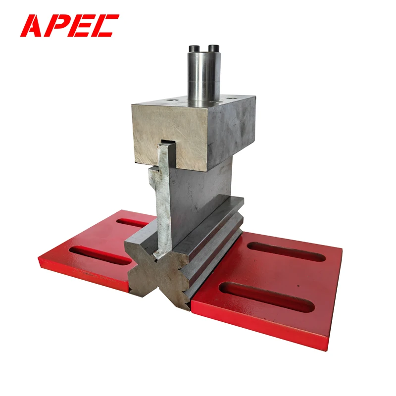 Double Column Hydraulic Press V Die Bending Mold 300-500mm Length Plate Bending Tooling for Punch Press 220V/380V