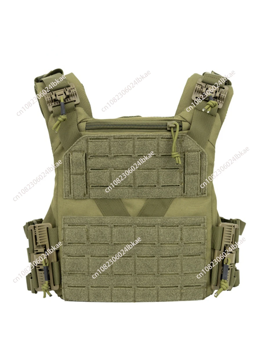 Nylon Chaleco Tactico Vest Ranger-Green Tactical Gear 25x30cm Plate Carrier Molle Tactical Vest for Outdoor Hunting