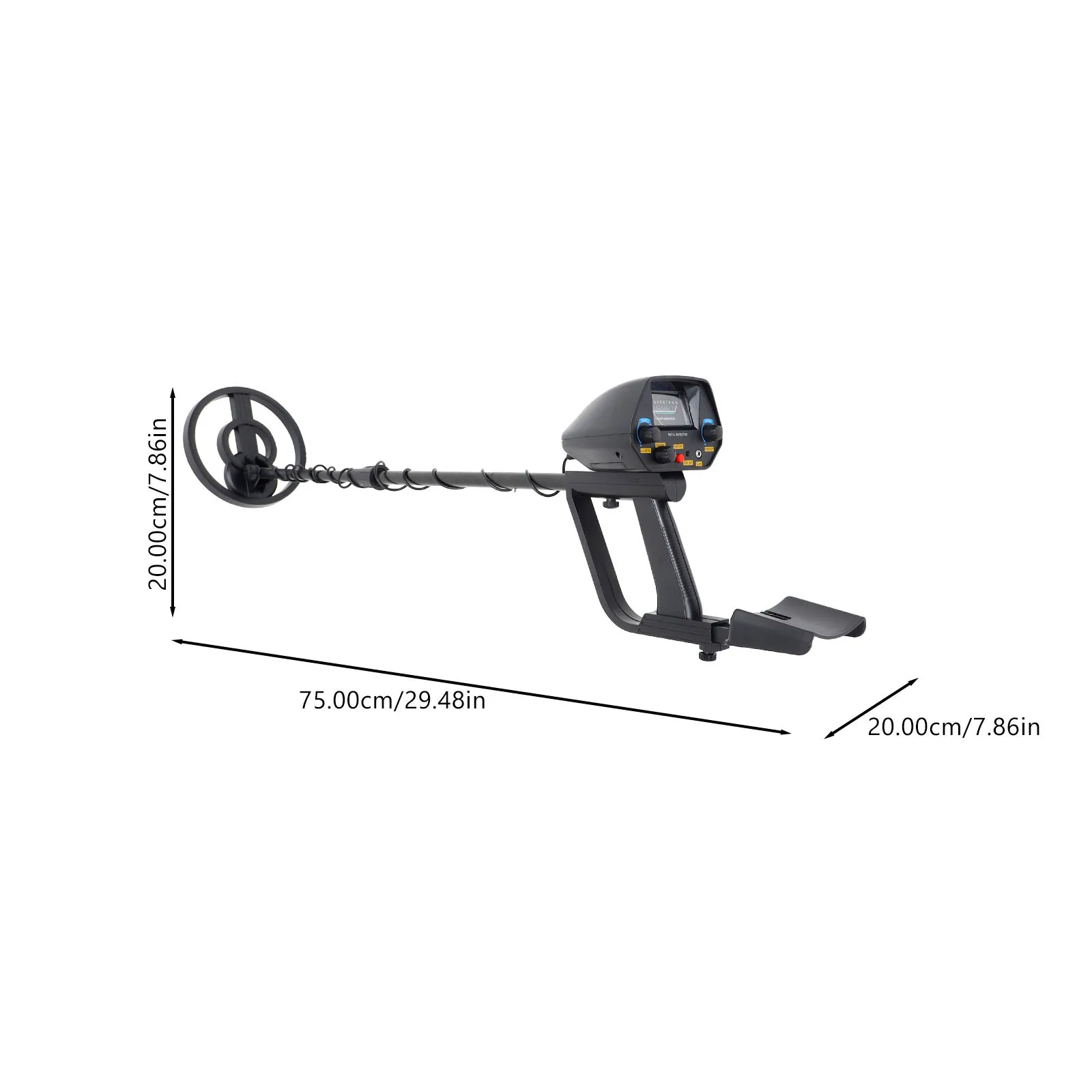 Metal Professional Grade Portable Detection Device with Strong Discrimination for Coins Jewelry in Various