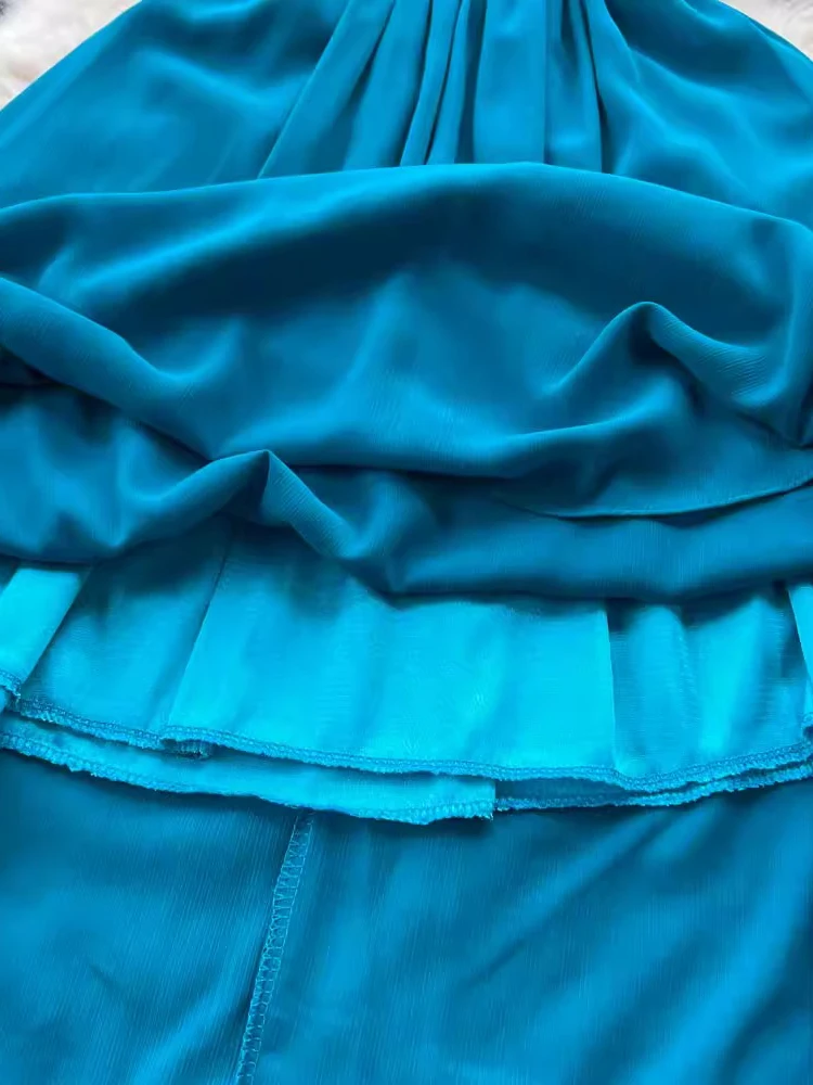 الربيع الصيف المرأة مثير الخامس الرقبة فستان طويل عطلة الشاطئ أنيقة أحمر/أسود/أخضر قصيرة الأكمام ألف خط عارية الذراعين ماكسي Vestidos جديد