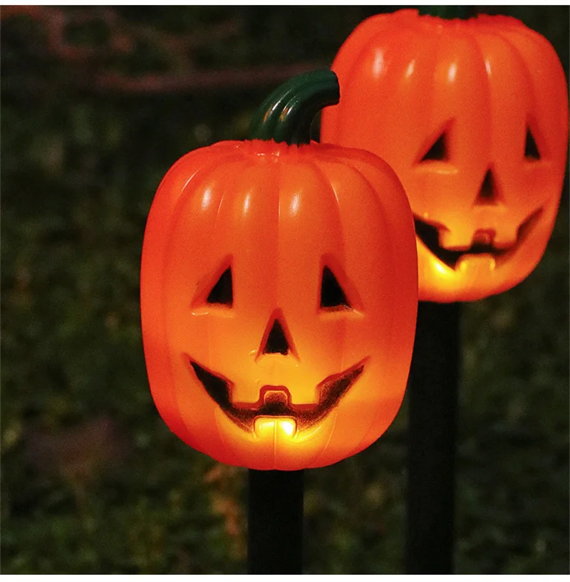 Y2k Solar leuchten im Freien Halloween Lampe führte Garten wasserdichte Landschaft Weihnachten Kürbis Lichter Lampen nach Hause Balkon 013