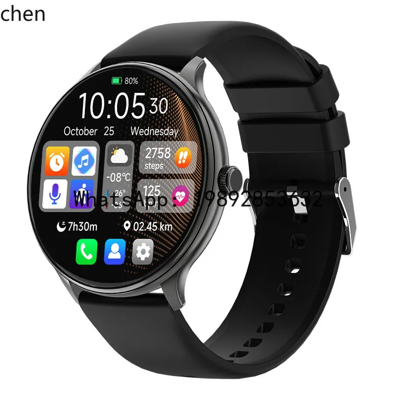 

ZZ Bluetooth Watch Customizable Dial Heart Rate Smart Long Battery Life