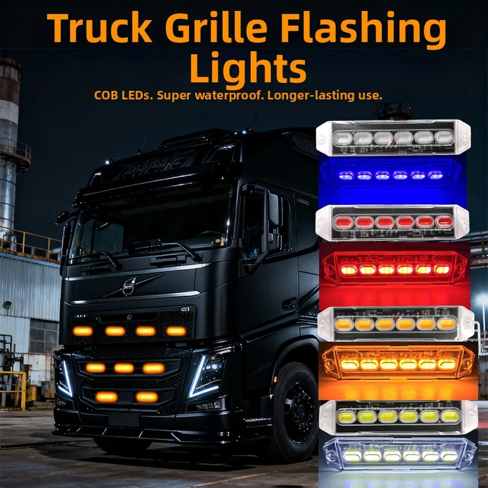 

Clearance Lamps Marker Lights 12V And 24V Compatible High Brightness Illumination LED Signal Light Automotive Safety For Van