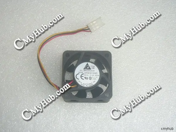 For DELTA ELECTRONICS EFB0412HD-SZ70R DC12V 0.12A 4020 4CM 40MM 40X40X20MM 3pin Cooling Fan EFB0412HD-SZ70R