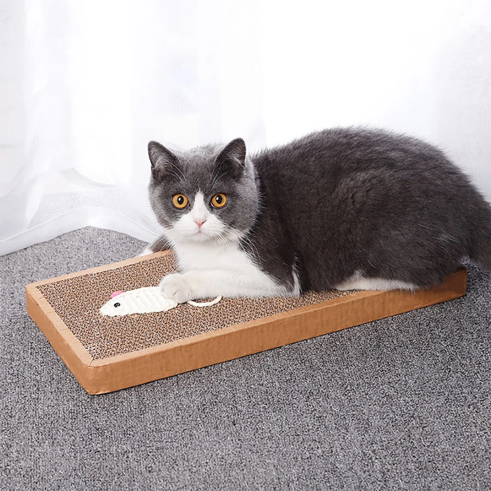 37*12cm Cat Scratching Board Mat Scraper Claw Paw Toys For Cat Scratcher Equipment Kitten Product Abreaction Furniture Protector