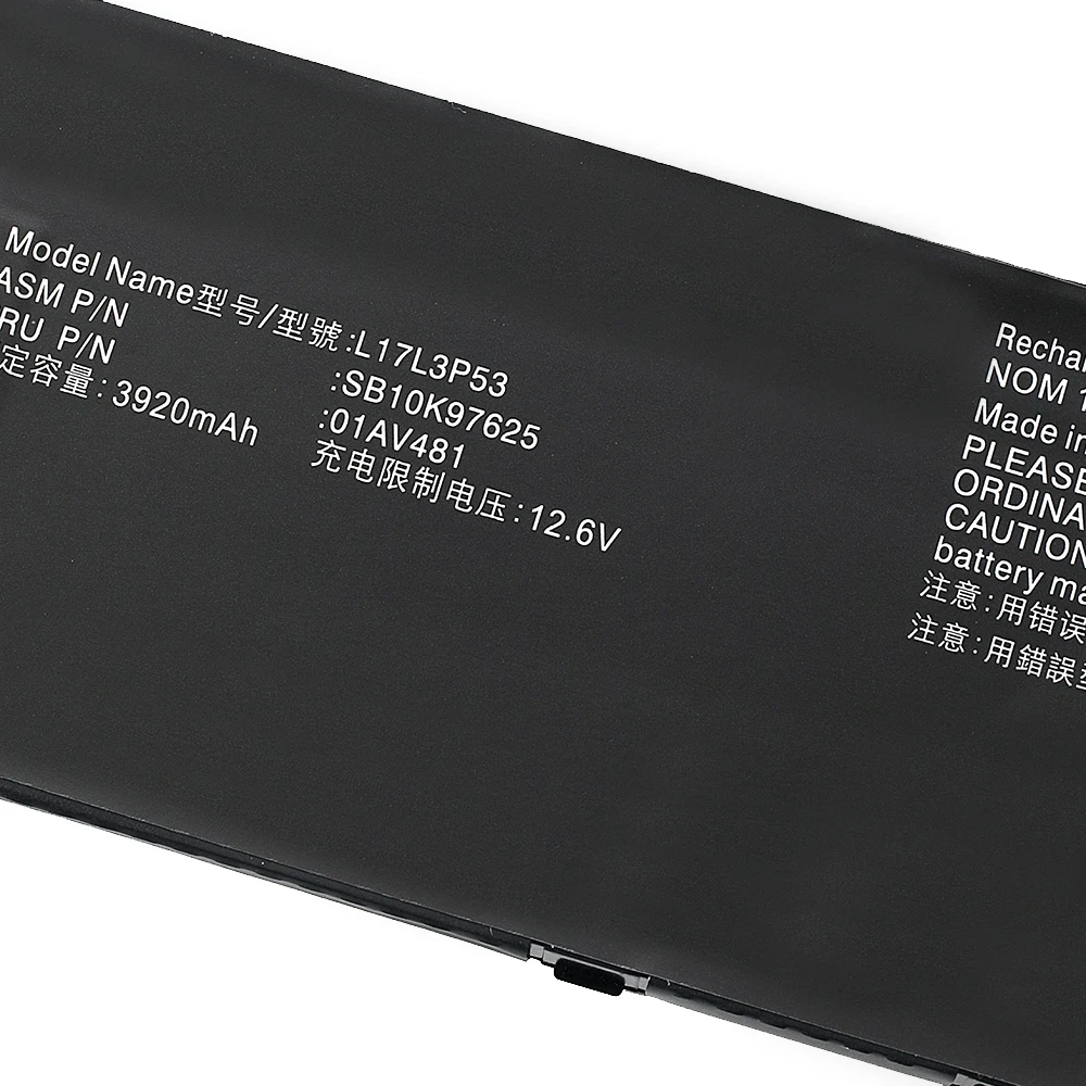Keyuan L17L3P53 Genuine L17C3P53/SB10K97627/01AV483 Battery For Lenovo ThinkPad Yoga L17L3P53/SB10K97625 Yoga 4050mah