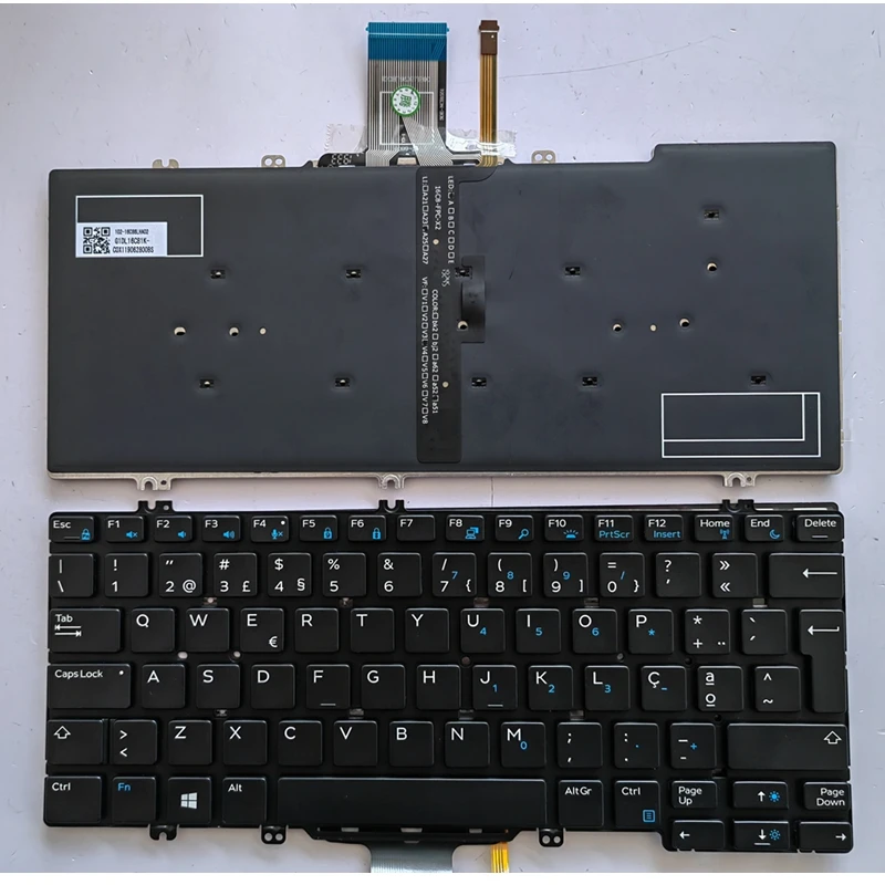 

PO Laptop Keyboard for DELL Latitude E5280 5288 5289 7280 7380 E7380 E7220 7290 with backlit black