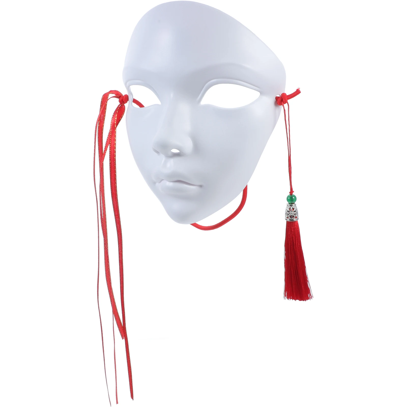 

Beauty Face White Masks Halloween Blank Decorate Costume Women Masquerade Party DIY Unfinished Adult Mask Accessories Safe
