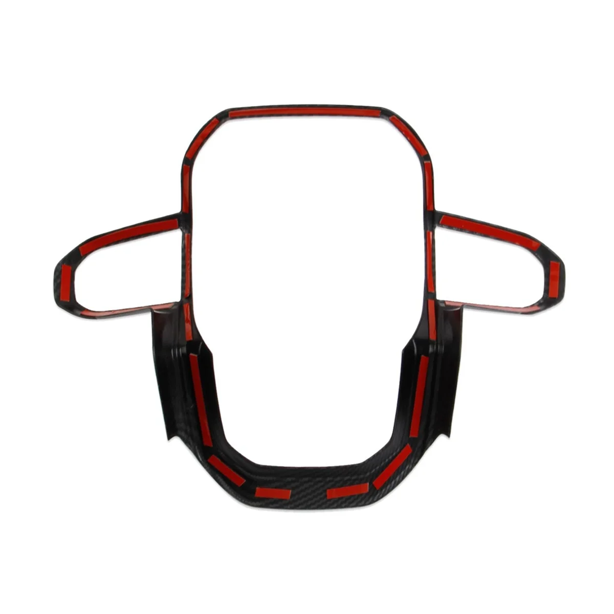 

For Chevrolet Colorado GMC Canyon 2023-2024 ABS Carbon Fiber Car Steering Wheel Trim Accessories