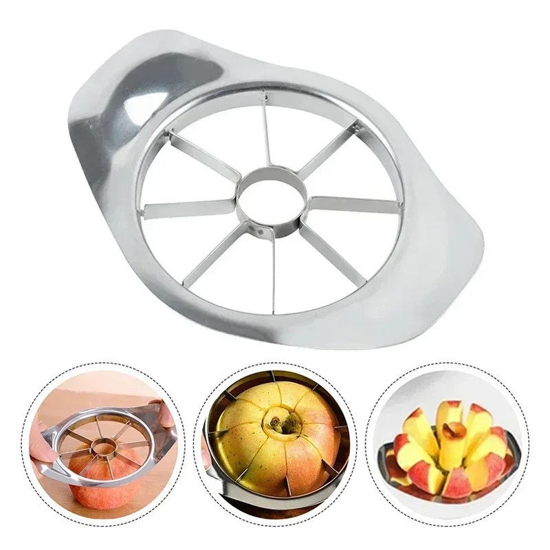 

Stainless Steel Apple Cutter Slicer Vegetable Fruit Tool Fruit Slicer Kitchen Gadget Kitchen Accessories multifunctional Tools