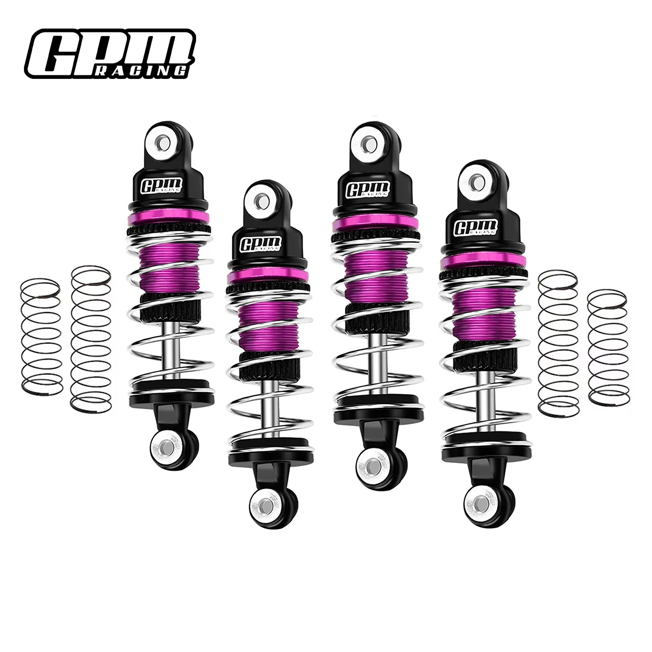 GPM Alloy 6061 ด้านหน้า (32 มม.) และด้านหลัง (36 มม.) ชุดโช๊ค 1/24 Micro-B / Micro-T LOSI