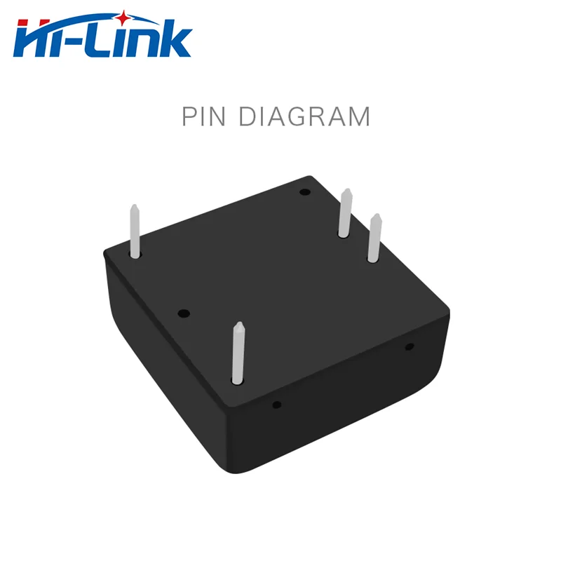 HiLink 9-18Vdc إلى 5W 3.3V/5V/9V/12V/15V/24V VRB1205YMD-5WR3 VRB1212YMD-5WR3 DC DC وحدة إمداد الطاقة