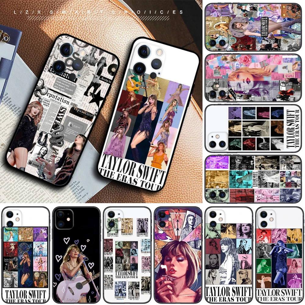 T-TAYLOR S-SWIFT Soft phoneCase for Xiaomi Mi A2 A3 Poco F1 F2 F3 GT M2 M3 M4 M5 C40 X2 X3 NFC X4 pro