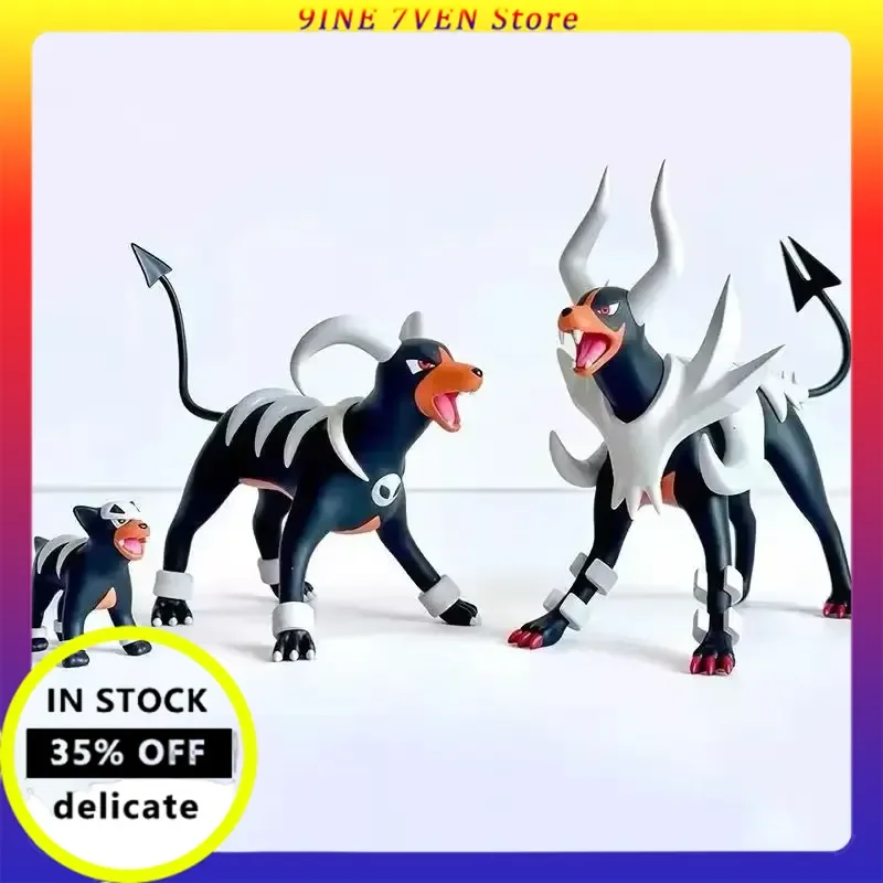 

Magic Box Set of 3 Black Luga Evolution Action Figures - Digital Baby Handheld Models for Desktop Ornaments Children's Gifts