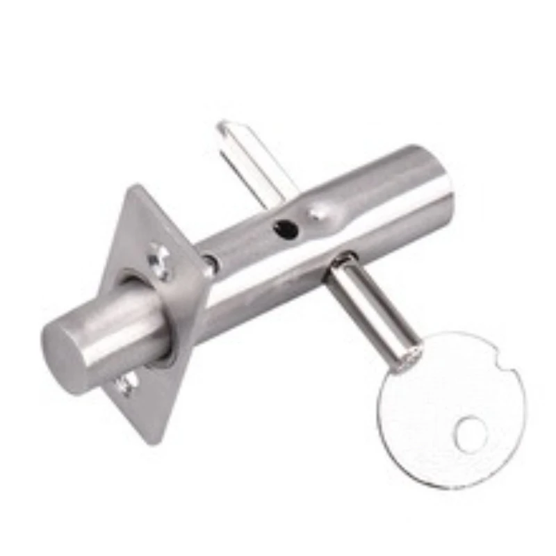 Invisible Mortise Door Lock Iron Pipe Well Lock Fire Door Escape Aisle Lock Furniture Hardware Accessories