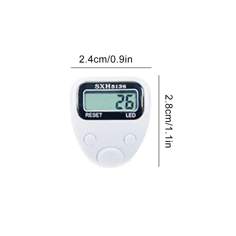 Universal sports finger counter electronic counter with LED backlight