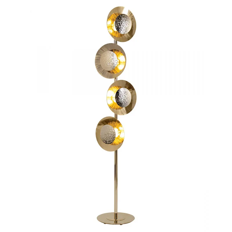 

Floor Lamp Art Simple Design Smart Bedroom Ball Gold Bedside Living Room Decoration Light