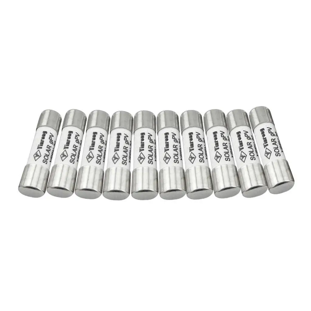 10 units of 1000VDC Fusible Safety Solar PV Explosion-proof Fuse 16A