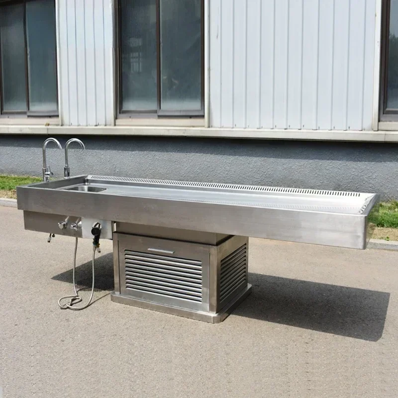Wholesale Price Factory Quality Stainless Steel Lifting Good Quality Table Autopsy Cheap Price Dissection Table Hot Sales