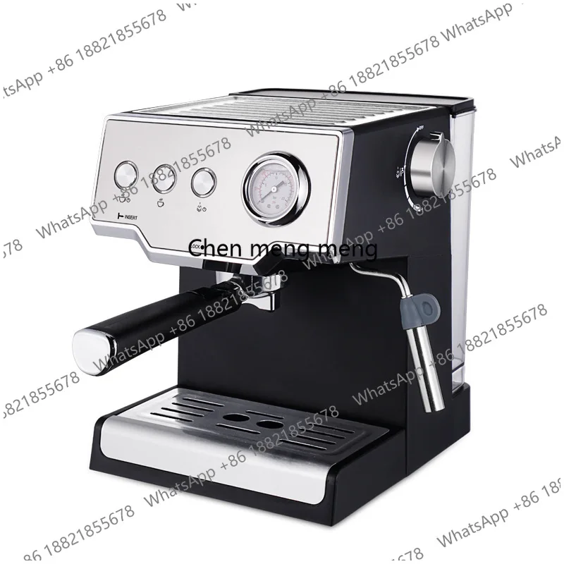 

Coffe semi-automatic espresso machine, milk foam pressure visual coffee machine